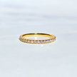 Classic Eternity Ring (1.8 mm) in 18k Gold Vermeil
