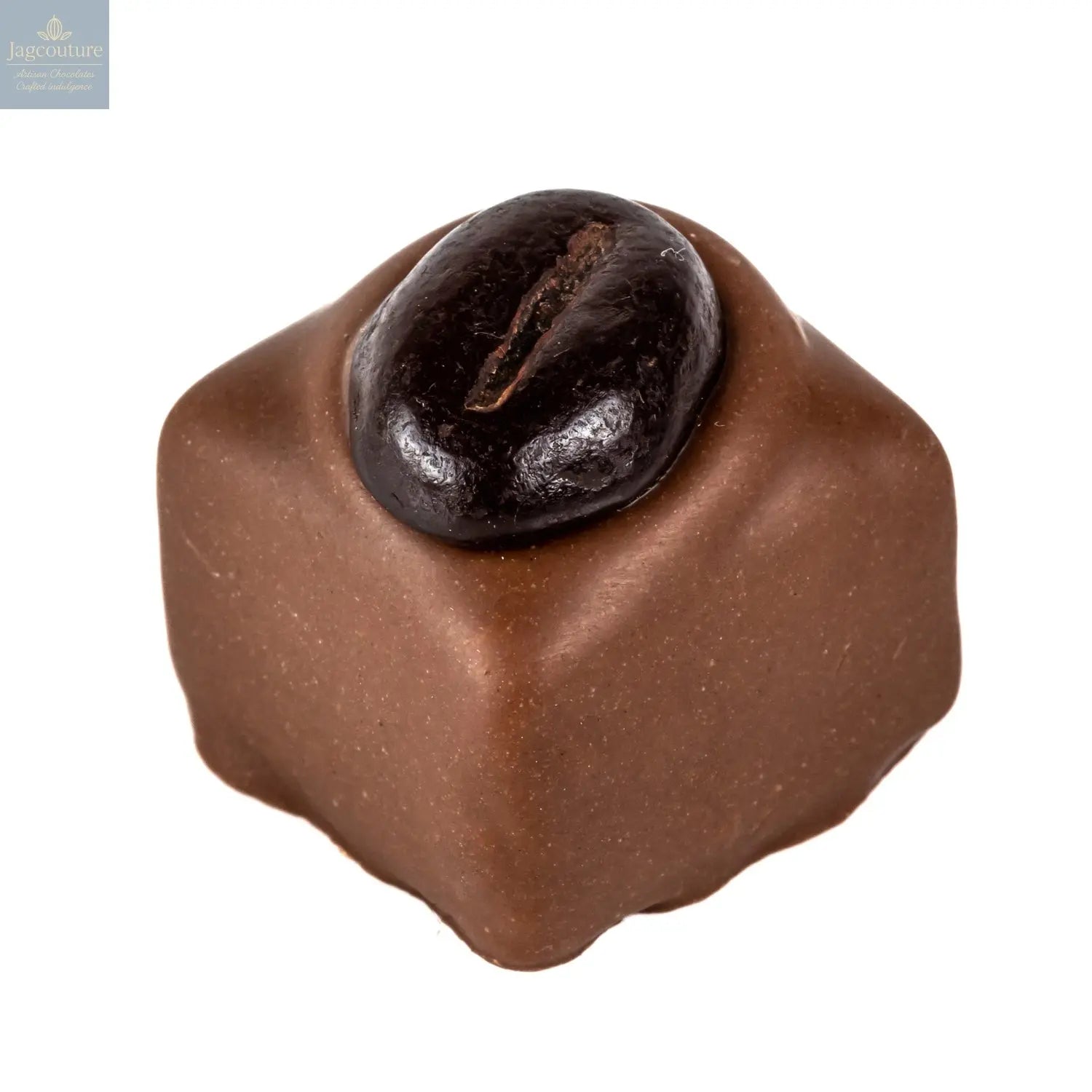 Coffee Praline - milk chocolate praline with coffee bean décor 16g