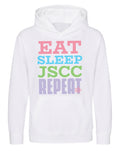 Eat, Sleep, JSCC, Repeat KIDS Hoodie