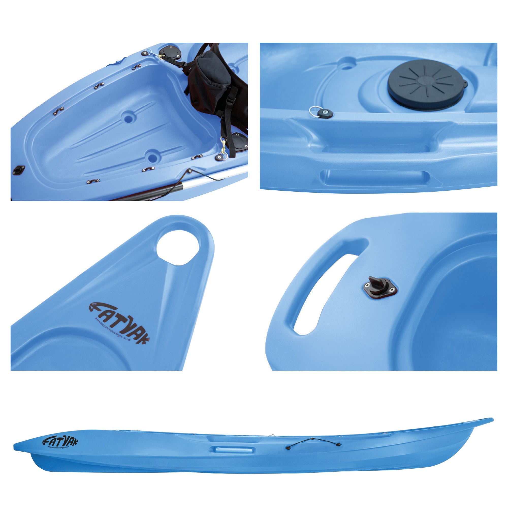 Mahee Double Seater Kayak Blue Package Deal