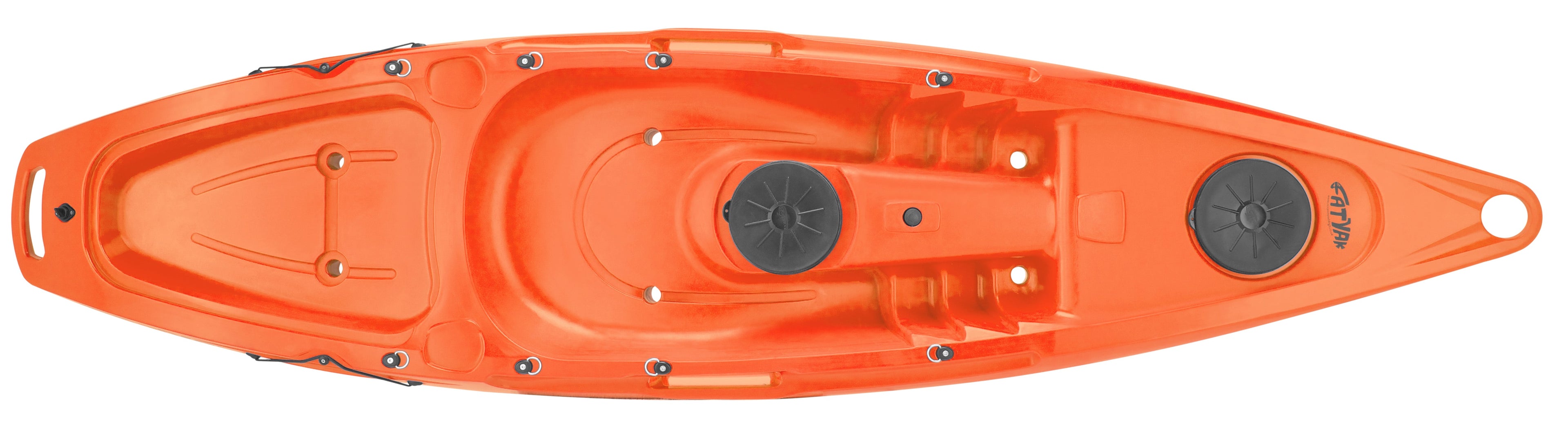 Kaafu Solo Fishing Kayak | Orange | Complete Package