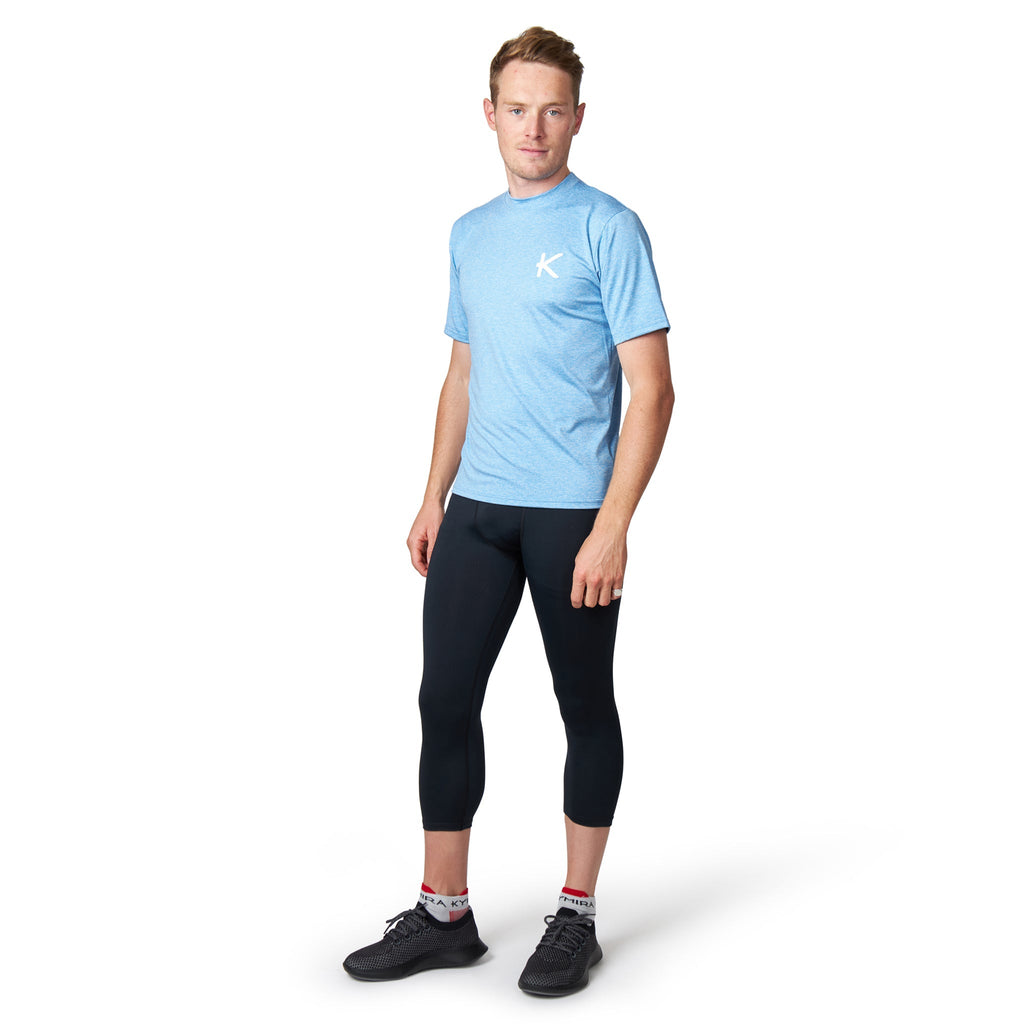 T-shirt ras-du-cou infrarouge de performance pour hommes