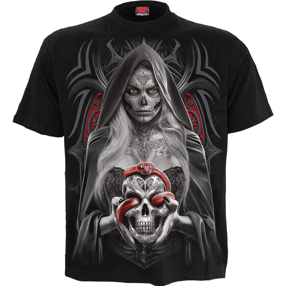 GRANDE PRÊTRESSE - T-shirt noir