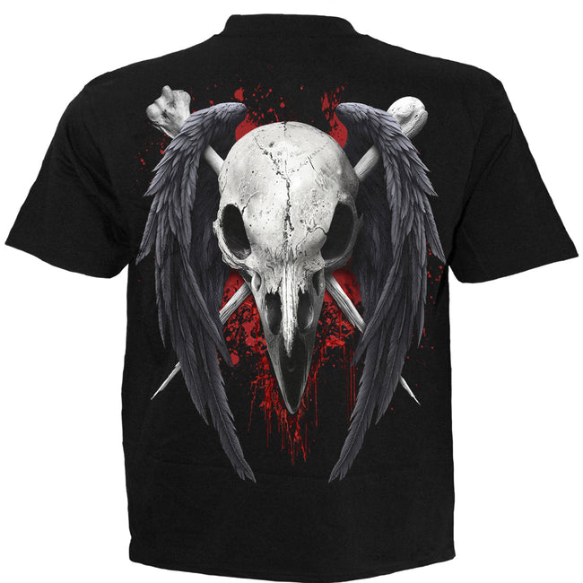 DEATH RAVEN - T-Shirt Noir