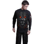 DARKEST FEAR - T-shirt à manches longues noir