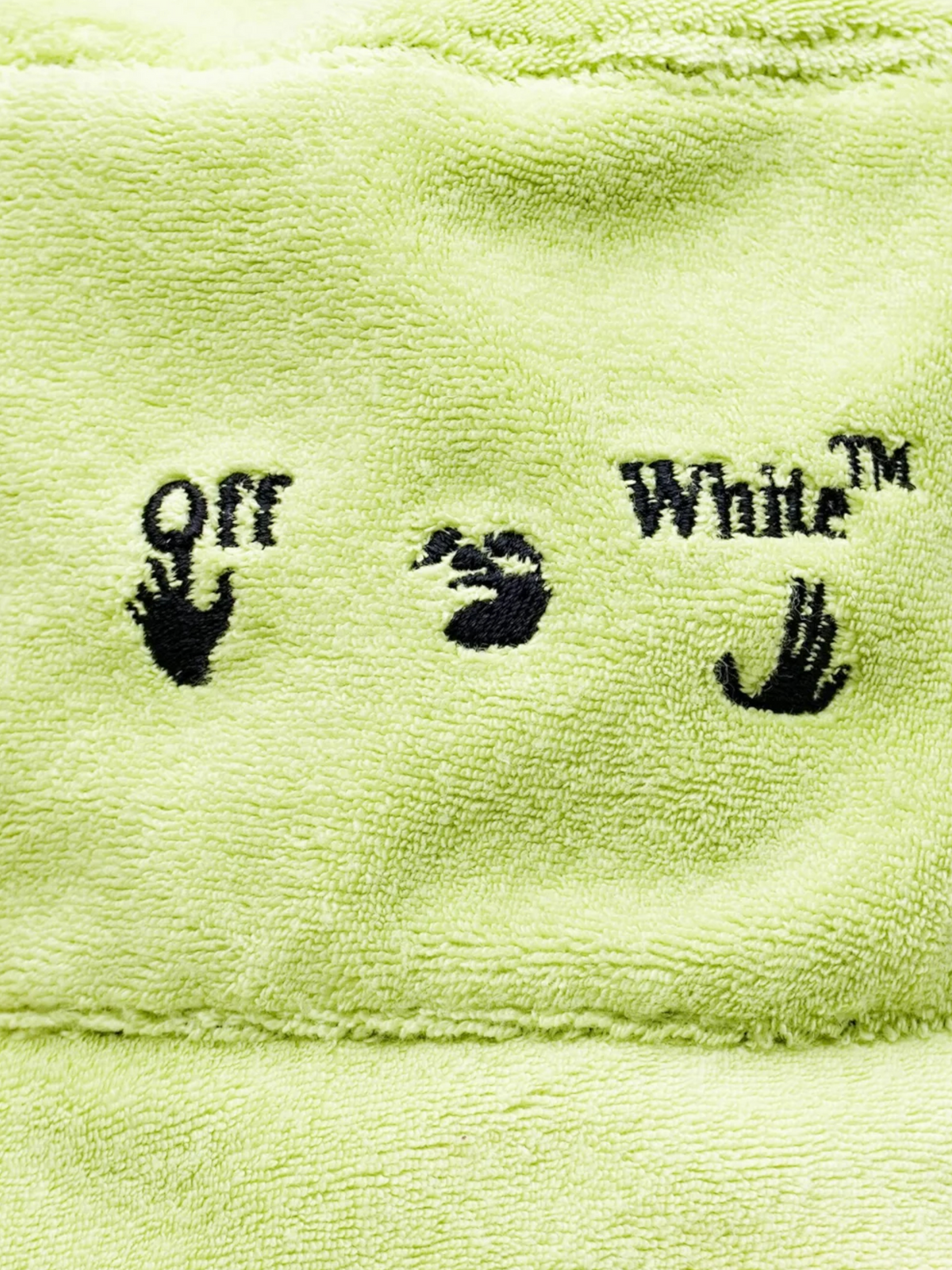 Off-White Bucket Hat Yellow Fluo