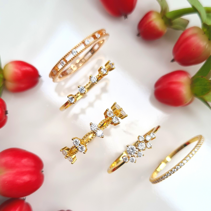 Celeste Ring in Gold