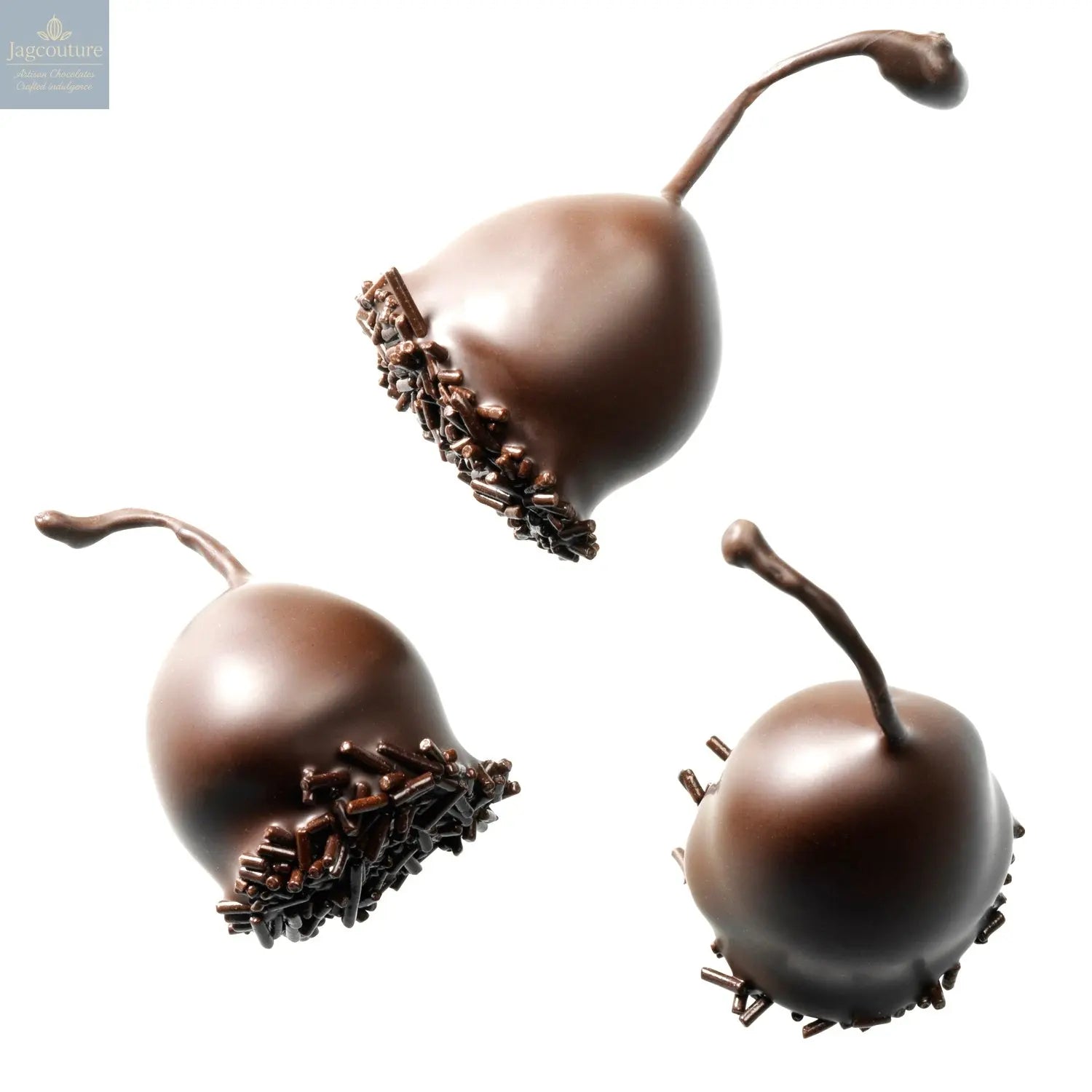 Dark Cerisettes - whole cherry in brandy enrobed in dark chocolate