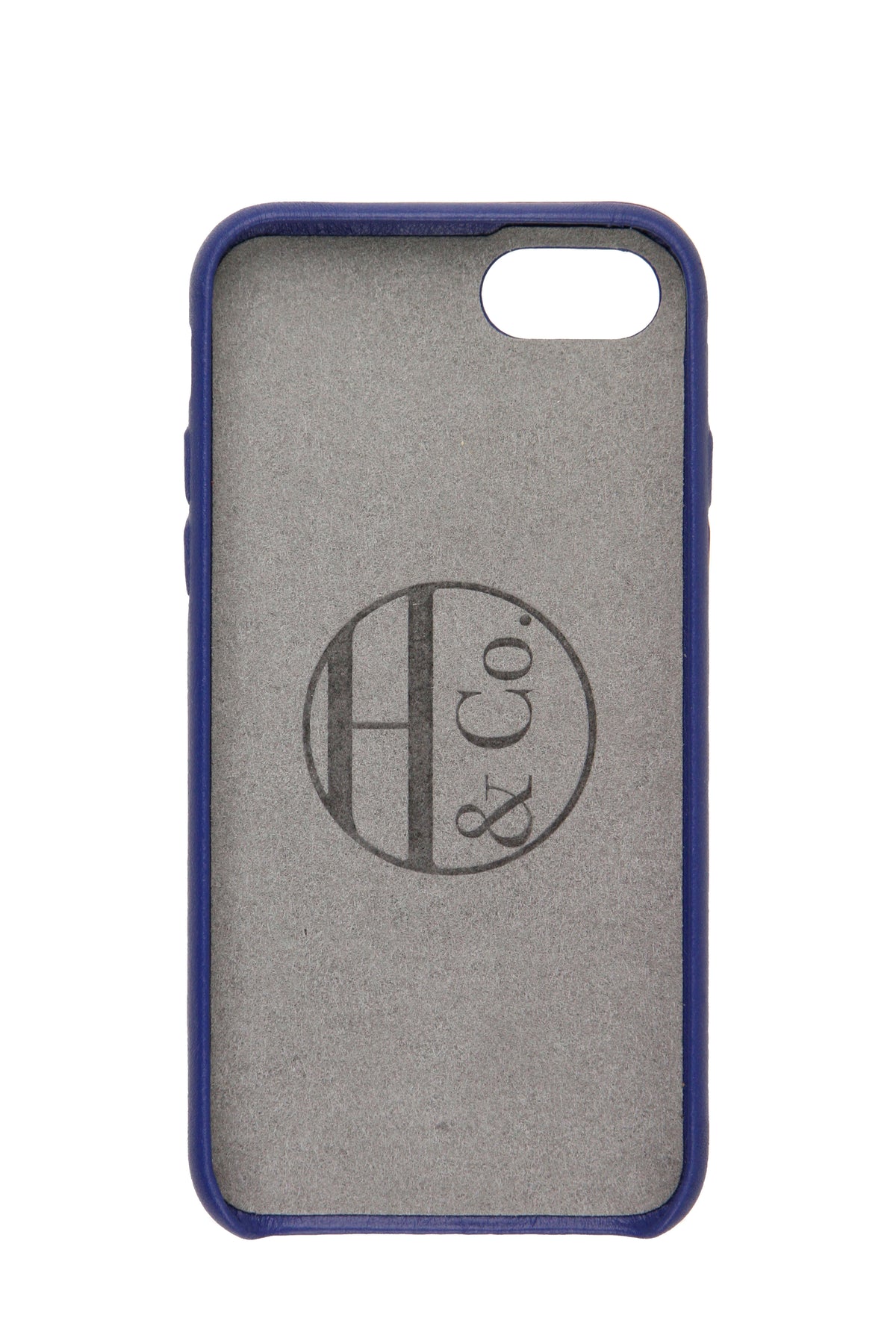iPhone 7/8 Case, Denim Leather