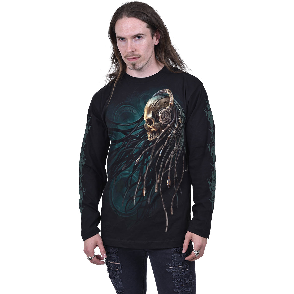 DREAD ROCKS - Tee-shirt Manches Longues Noir