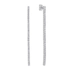 Diamonfire Tennis Chain Drop Earrings