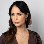 Diamonfire Pave Stippled French Hook Earrings