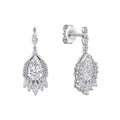 Diamonfire Teardrop Chandelier Earrings