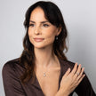 Diamonfire Double Claw Solitaire French Hook Earrings