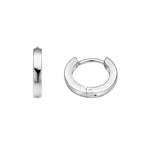 Fred Bennett Smaller Fit Stainless Steel Hoop Earrings