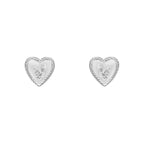 Laura Ashley Silver Spring Posy Vintage Stud Earrings
