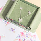 Laura Ashley Silver Spring Posy Vintage Stud Earrings