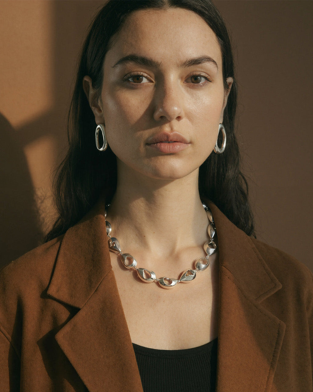 Collar Esculpido Élan | Plata de Ley