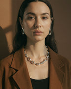 Collar Esculpido Élan | Plata de Ley