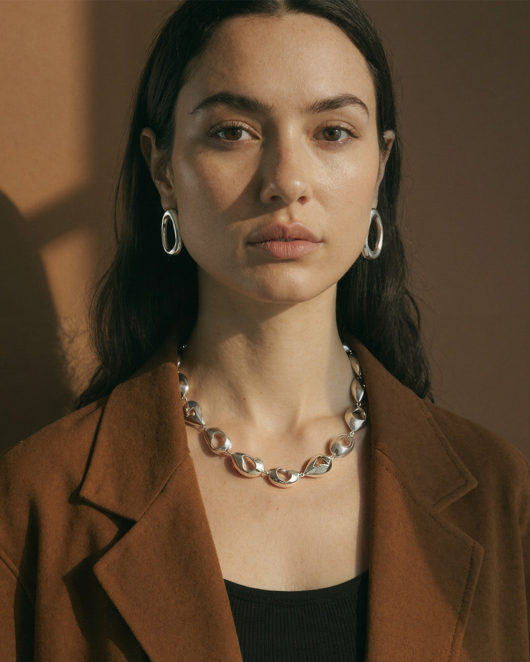 Collar Esculpido Élan | Plata de Ley