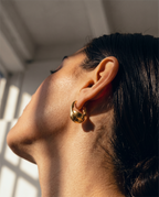 Elya Hoops | Gold Vermeil