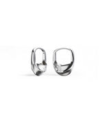 Elya Hoops | Sterling Silver