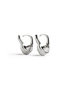 Elya Hoops | Sterling Silver