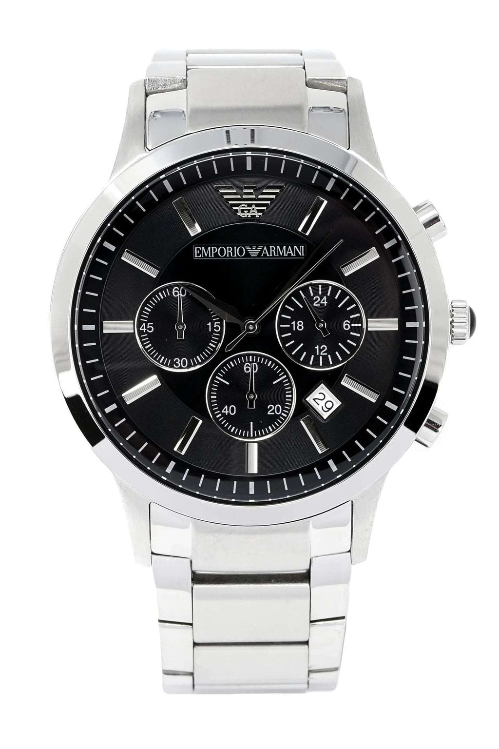 Emporio Armani AR2434 Chronograph Men's Stainless Steel Watch