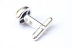ESSENTIALS Green Amber Cufflinks