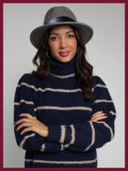 Frankie Wool Fedora - Grey
