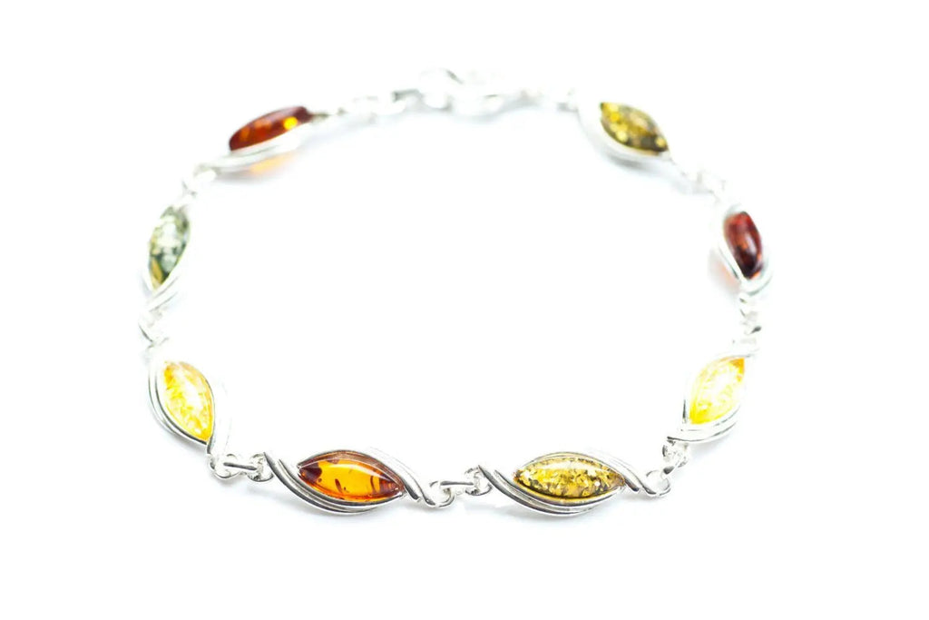 Elegante Pulsera de Piedras Multicolores