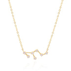 Esphyr Constellation Zodiac Necklace | 18K Gold Plated