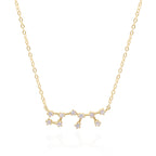 Esphyr Constellation Zodiac Necklace | 18K Gold Plated