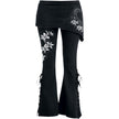 PURE OF HEART - 2in1 Boot-Cut Leggings with Micro Slant Skirt