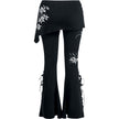 PURE OF HEART - 2in1 Boot-Cut Leggings with Micro Slant Skirt
