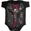 BABY BIKER - Baby Sleepsuit Black