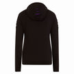 CATTITUDE - Large Hood Ripped Hoody Purple-Black