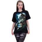 AMOR DE MADRE - Camiseta Estampada Delantera Negra