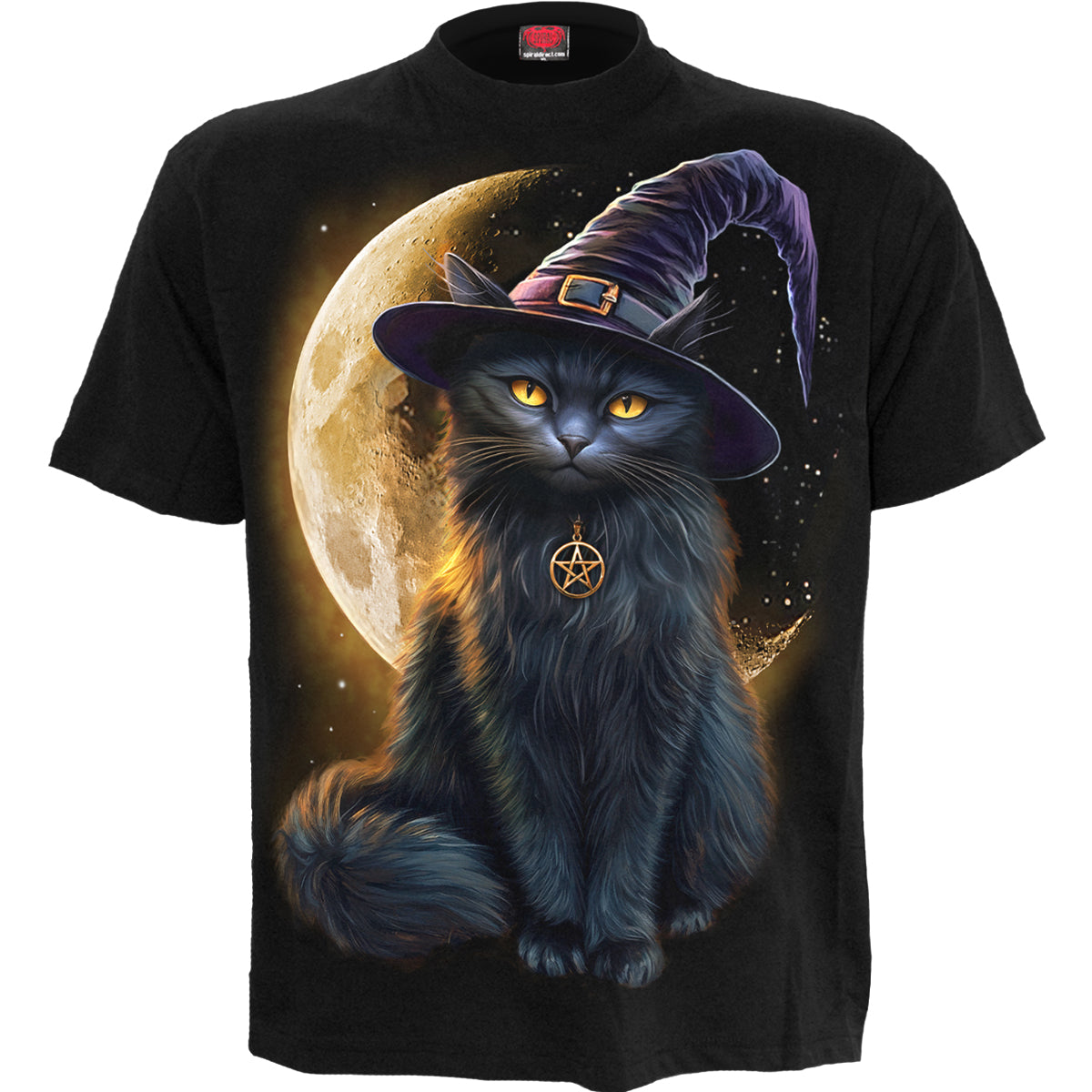 MAGIE FAMILIÈRE - T-shirt Imprimé Devant Noir