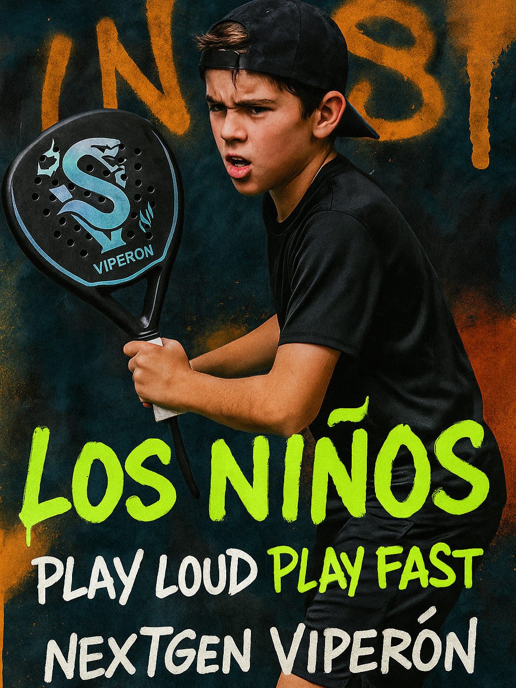 Los Niños - VÍPERÓN Junior Padel Racket