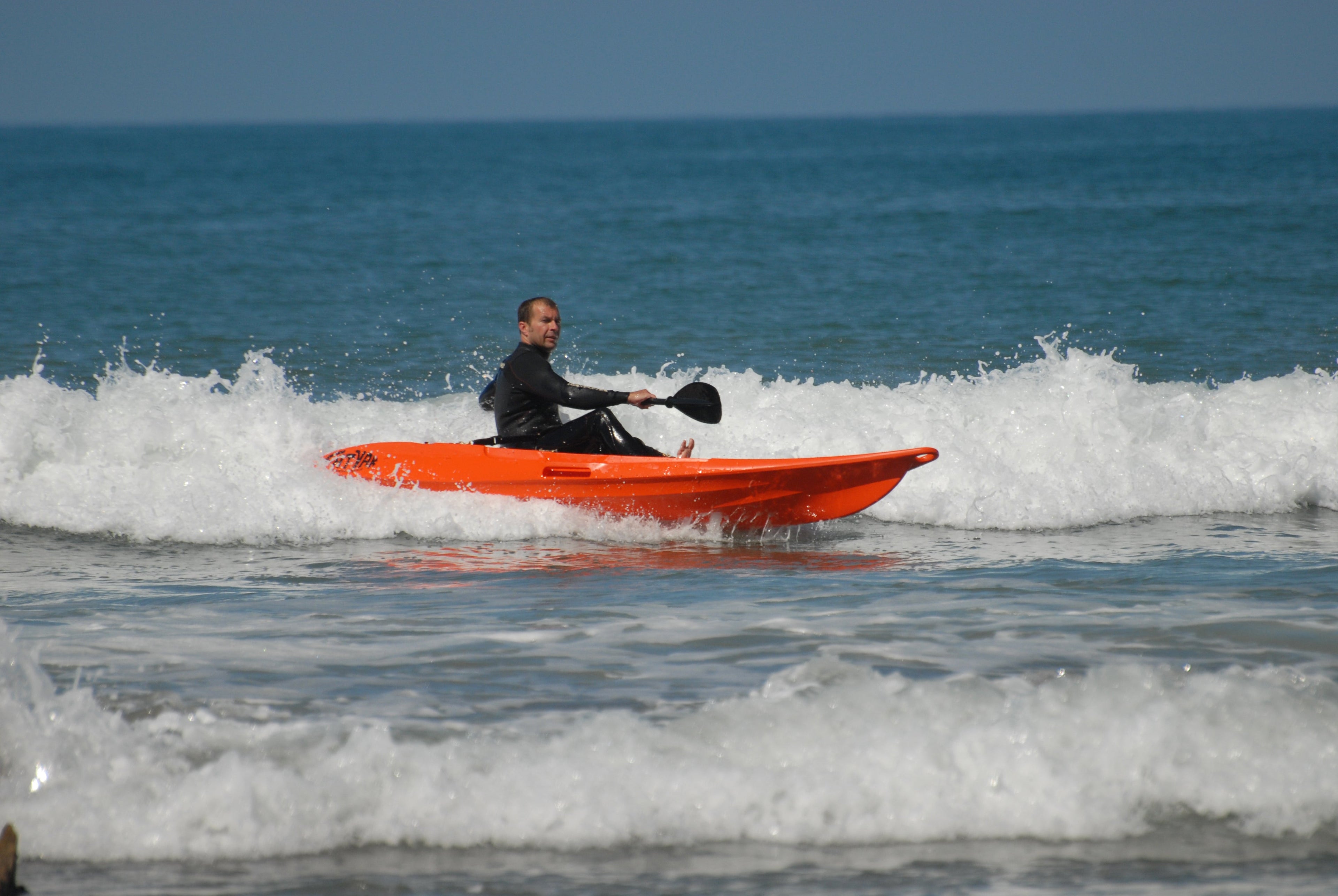 Kaafu Solo Fishing Kayak | Orange | Complete Package