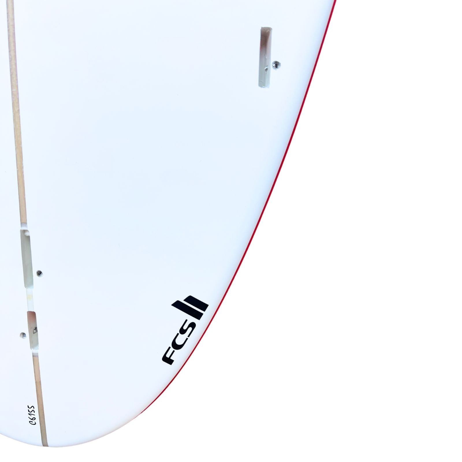 8' Pulse Squash Tail Mini Mal Surfboard by Australian Board Co - FCSII Finboxes