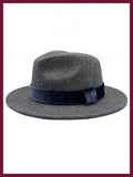 Frankie Wool Fedora - Grey