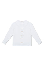 Claudine Linen Blouse  - White