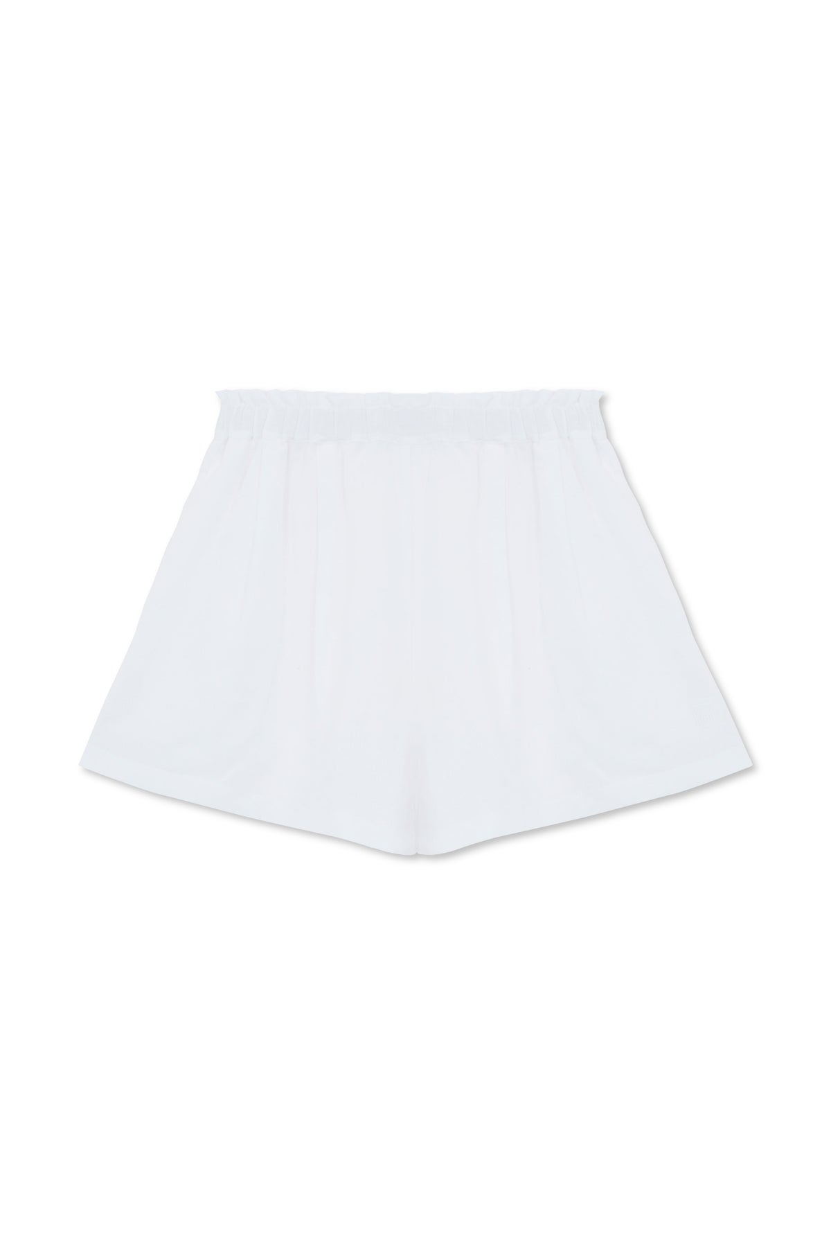 Olivia Linen Shorts - White