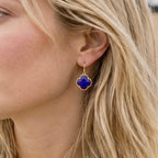 Tyche Gemstone Earrings Lapis