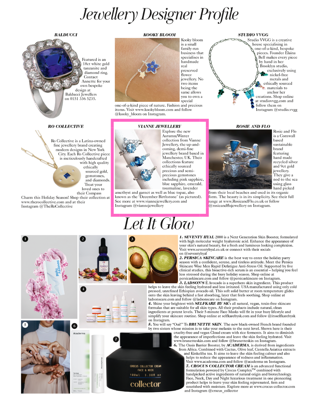 Bague Topaze Bleue de Londres et Topaze Swiss Blue en Vermeil d'Or 18 carats