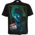 BEETLEJUICE 2 - JUSTICE POUR BOB - T-Shirt Impression Avant Noir