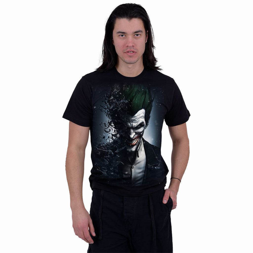 JOKER - ARKHAM ORIGINS - T-Shirt Noir