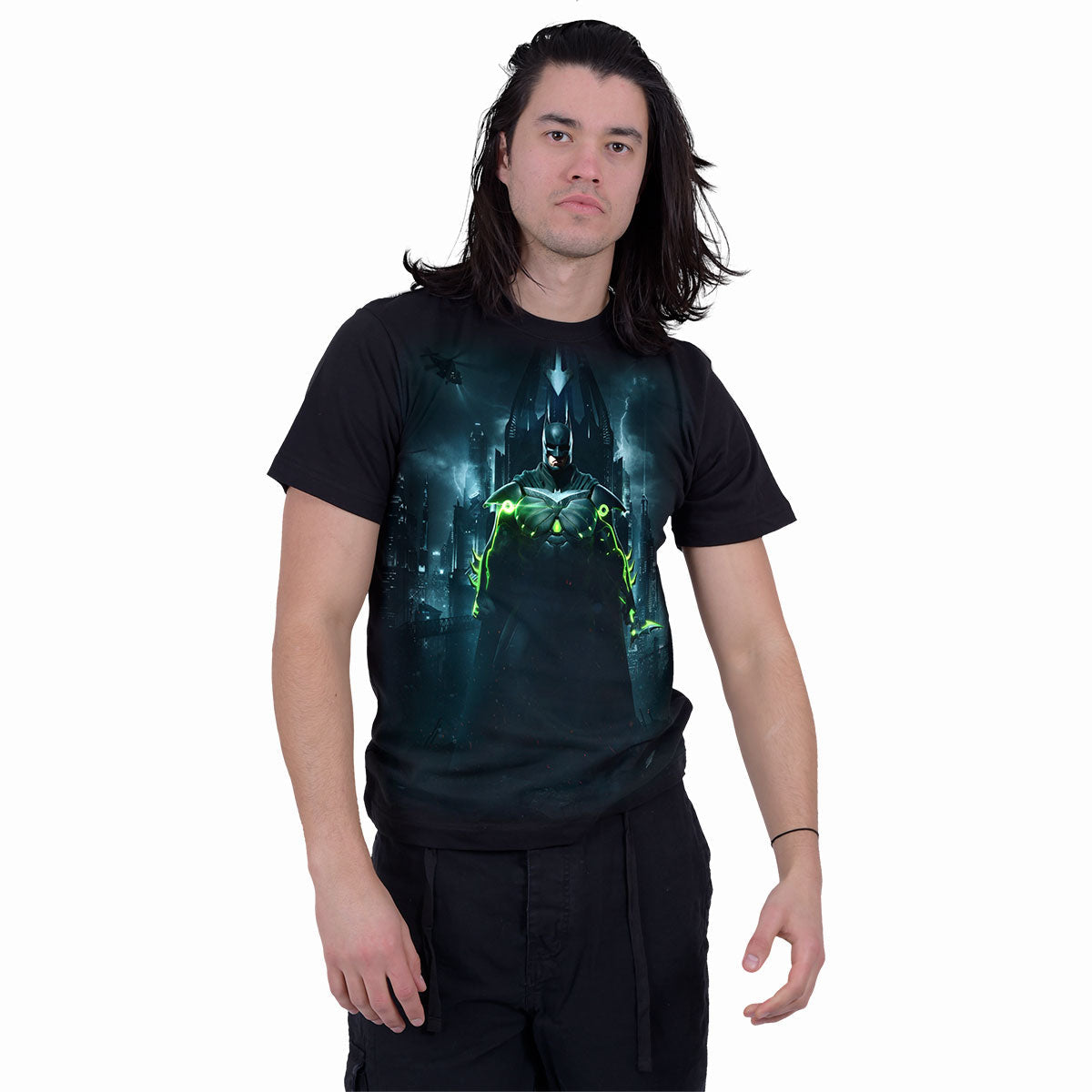 BATMAN - INJUSTICE 2 - Camiseta Negra